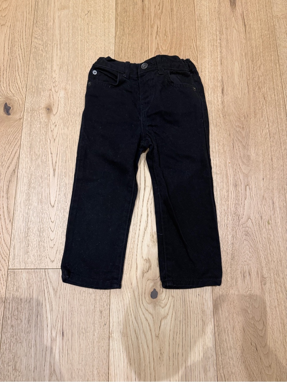 Children’s place 2t Black Straight-Leg Bottoms